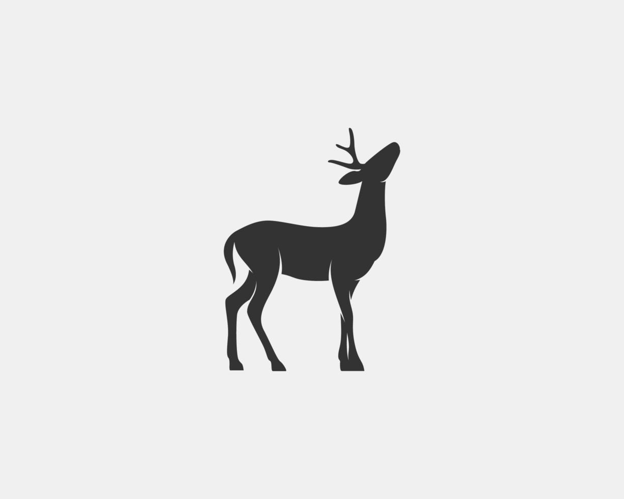 deer vector silhouette