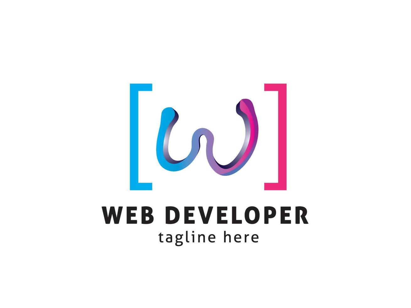 Web Developer Logo vector