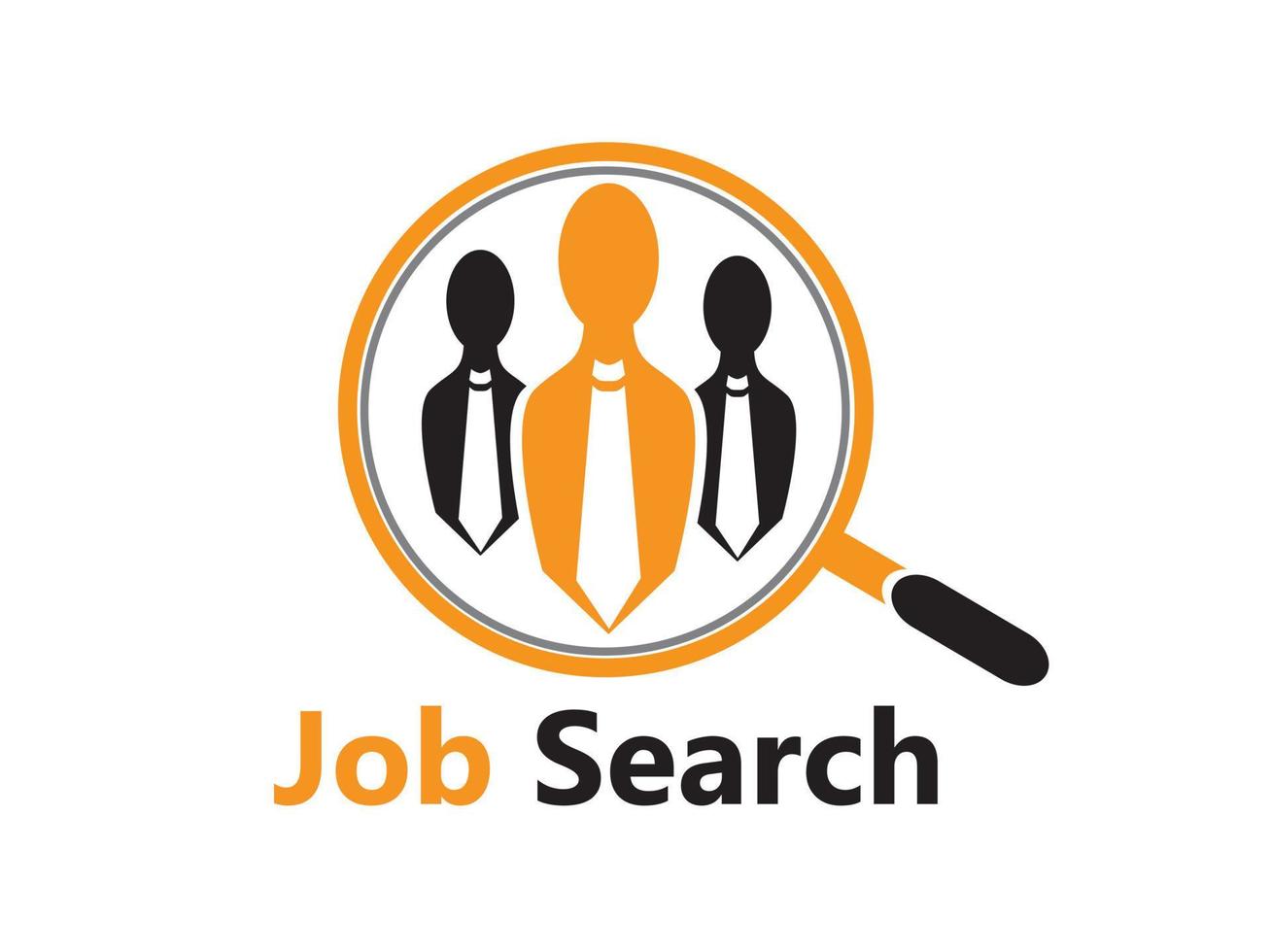 Job Search Logo vector