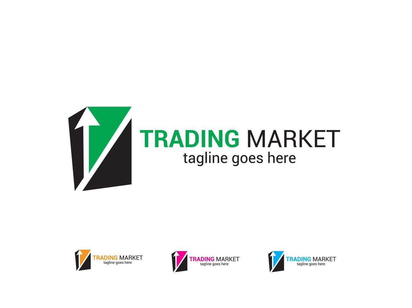 Trading Market Logo vector