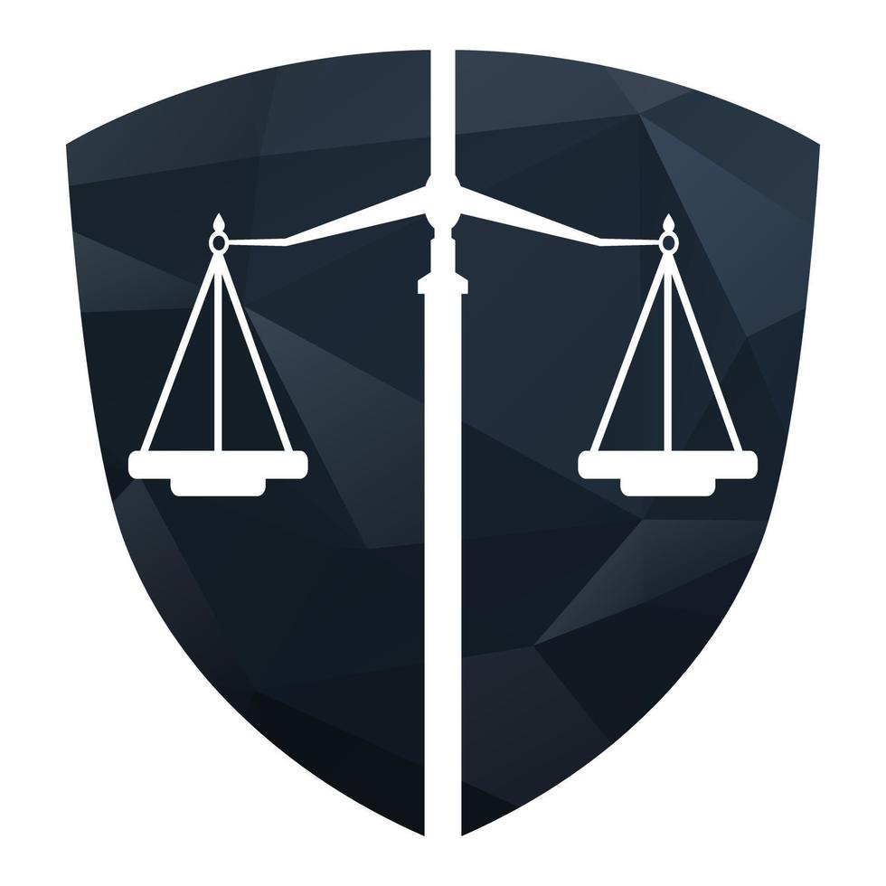 Law Balance And Attorney Monogram Logo Design. Balance logo design related to attorney, law firm or lawyers. vector