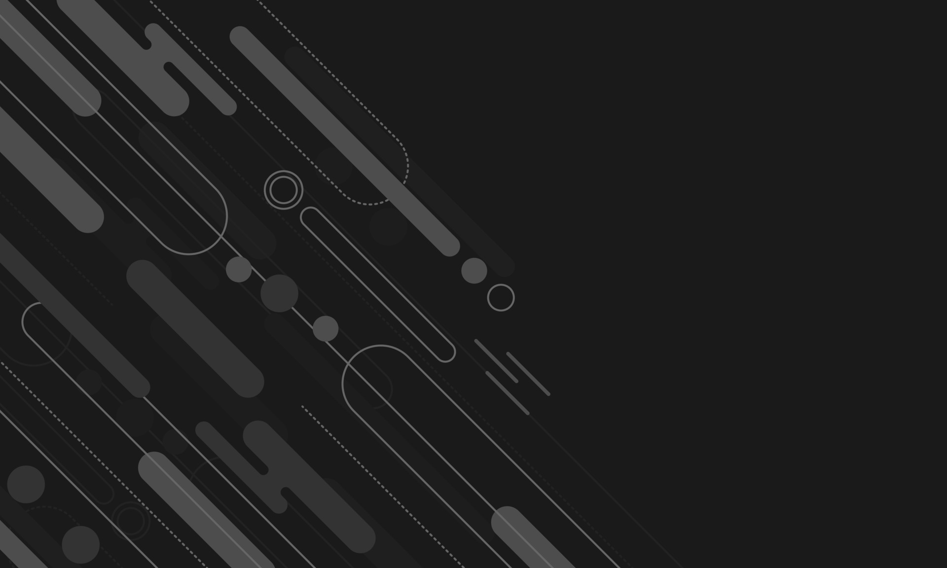black-and-gray-abstract-diagonal-rounded-border-line-geometric-dot-spot