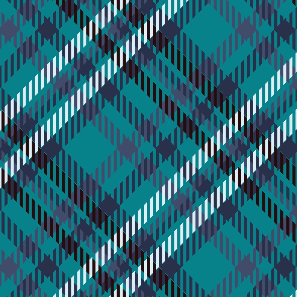 Tartan or plaid night color pattern. vector