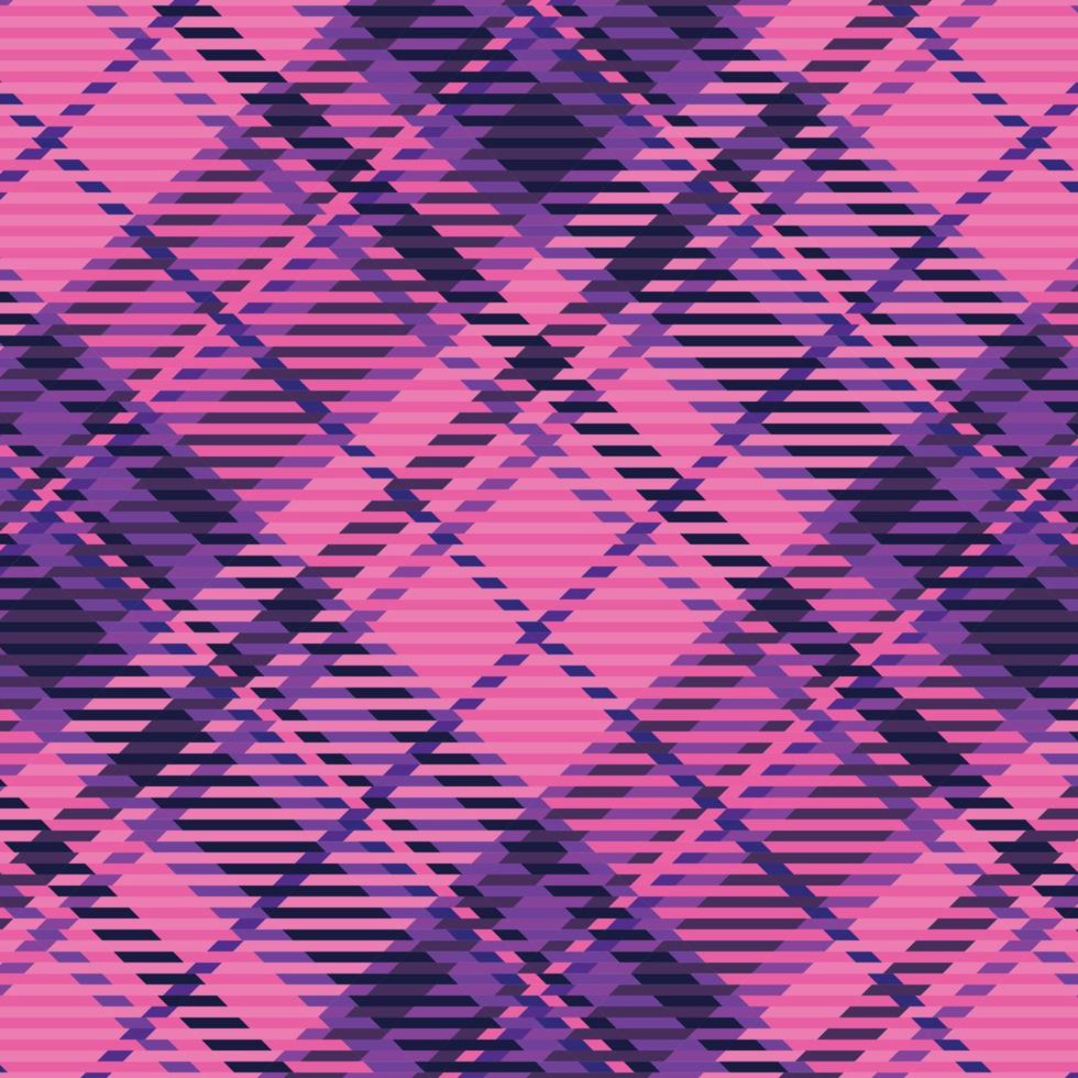 Tartan or plaid halloween color pattern. vector