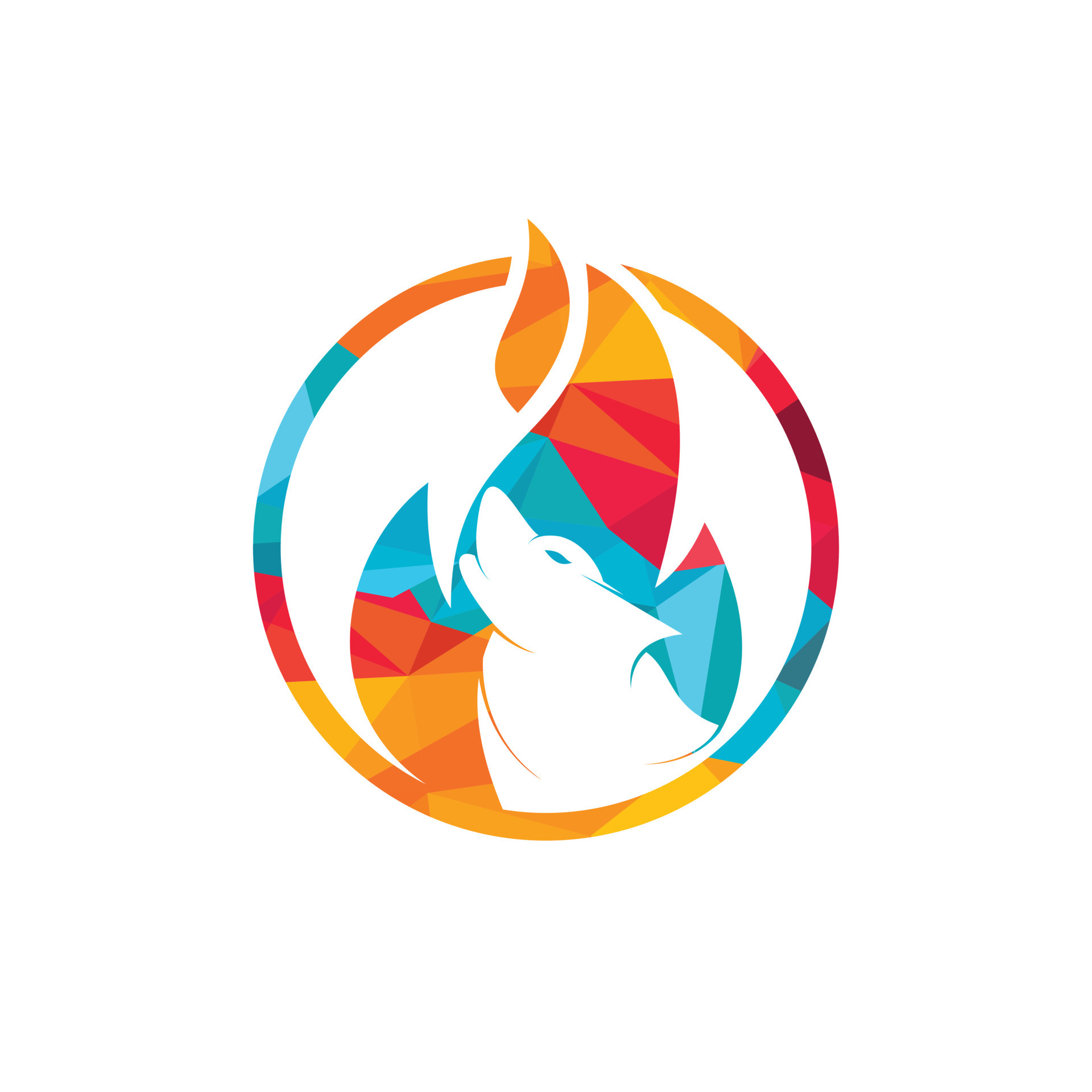 Wolf fire vector logo design template. 11405767 Vector Art at Vecteezy Wolf fire vector logo design template. 11405767 Vector Art at Vecteezy