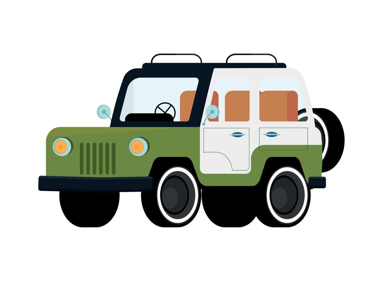 off road car vector