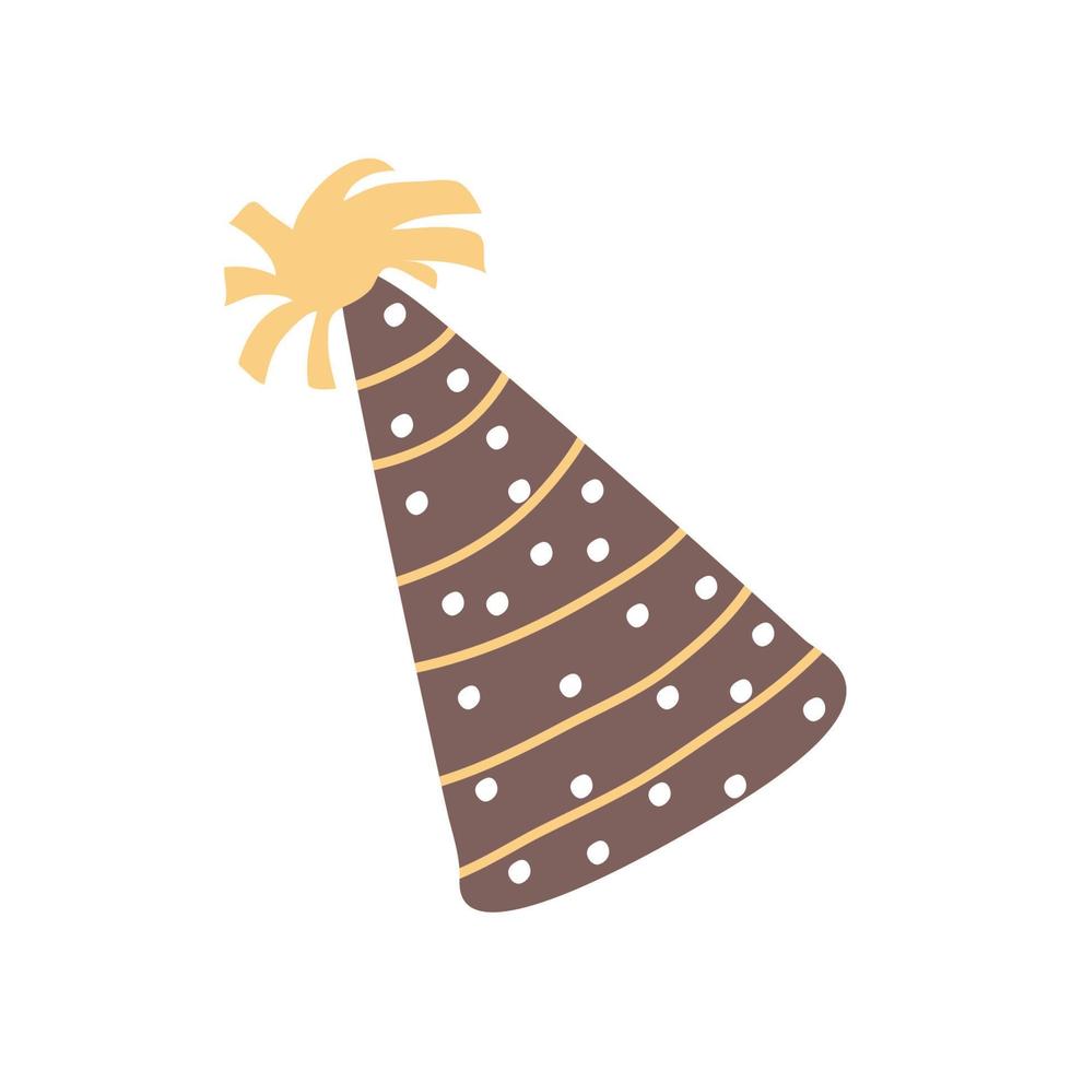 sombrero de fiesta de cumpleaños vector