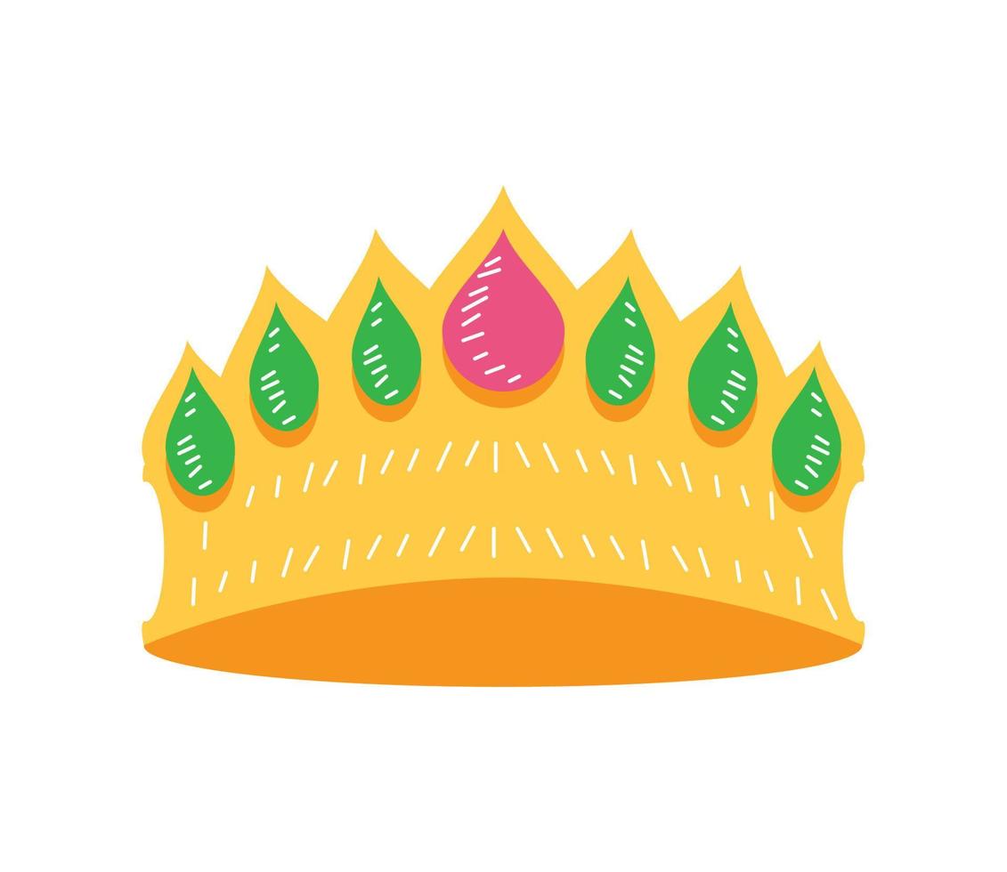 crown icon isolated vector