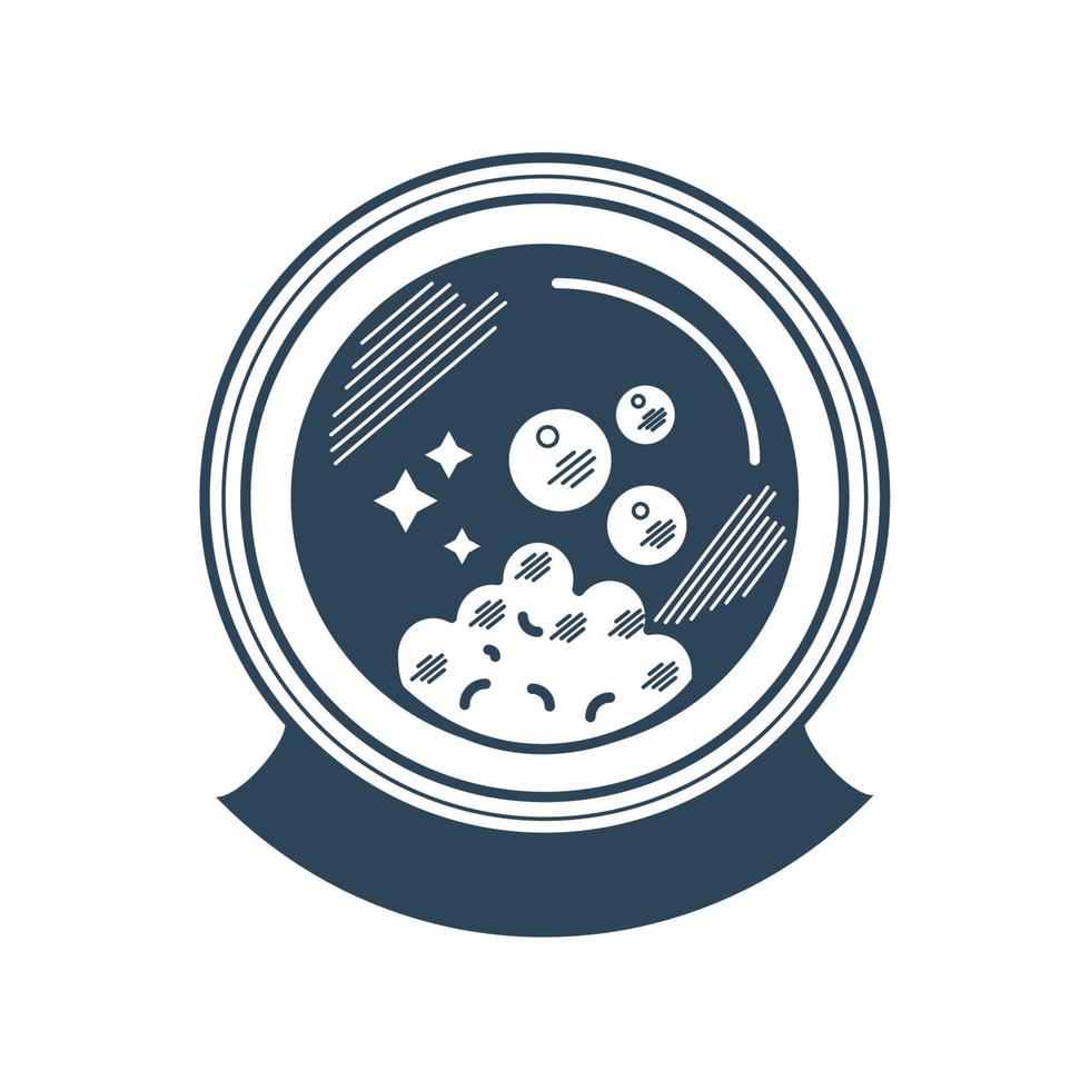 laundry machine bubbles vector
