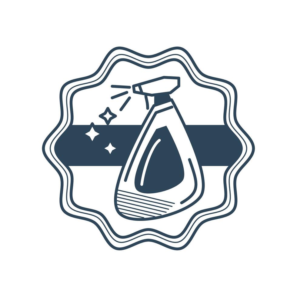 splash bottle laundry vector