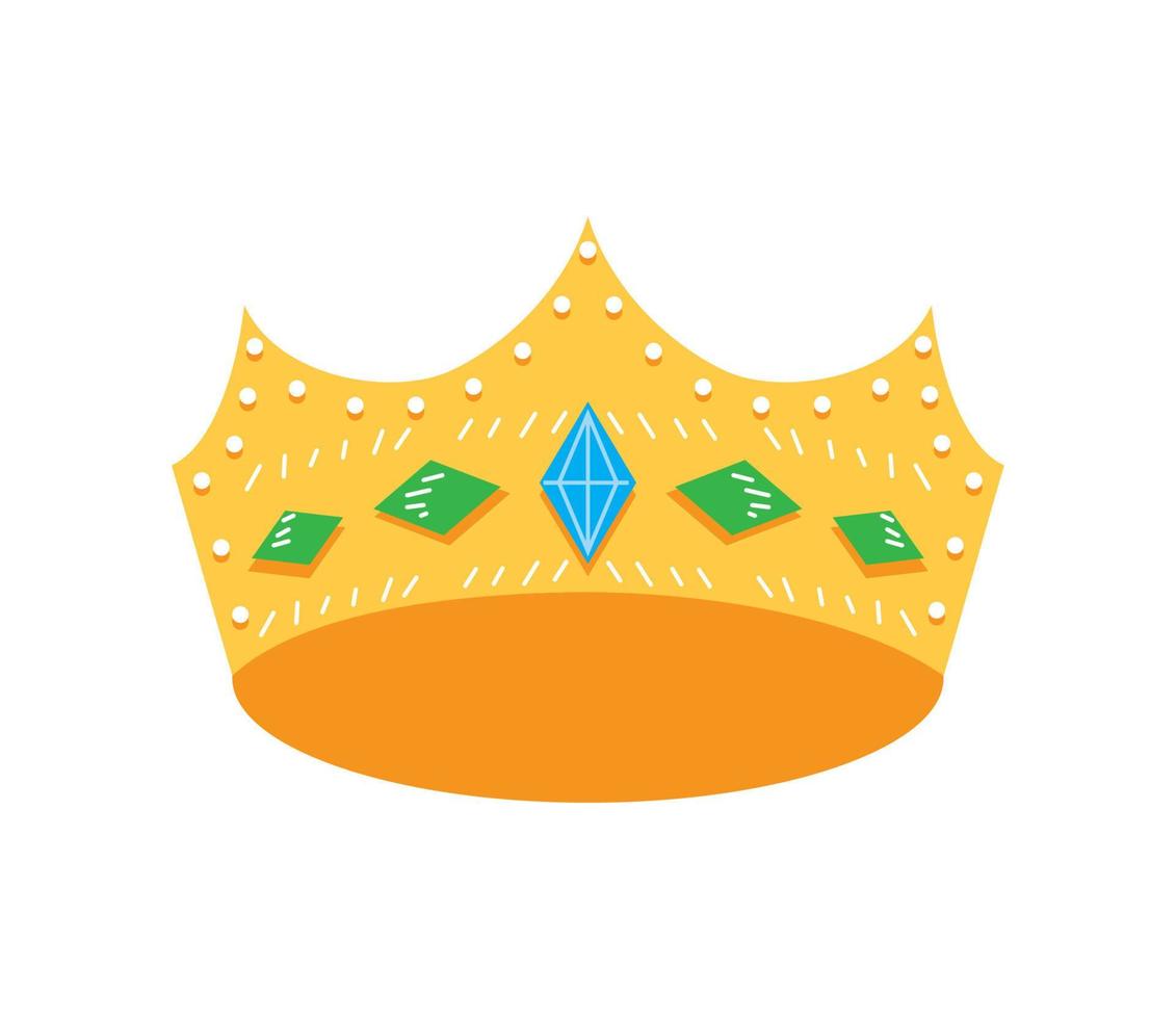 corona rey monarca vector