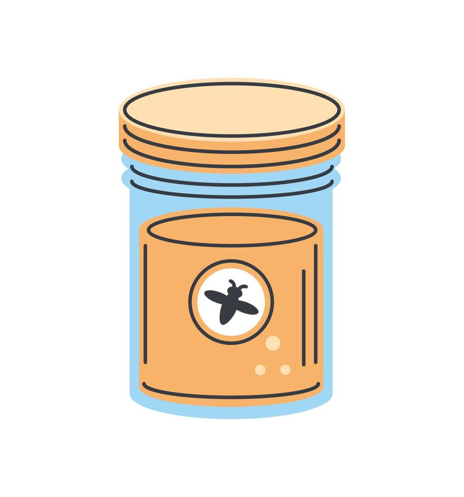 honey jar kitchen icon vector