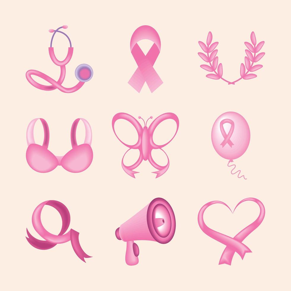 breast cancer awareness vector