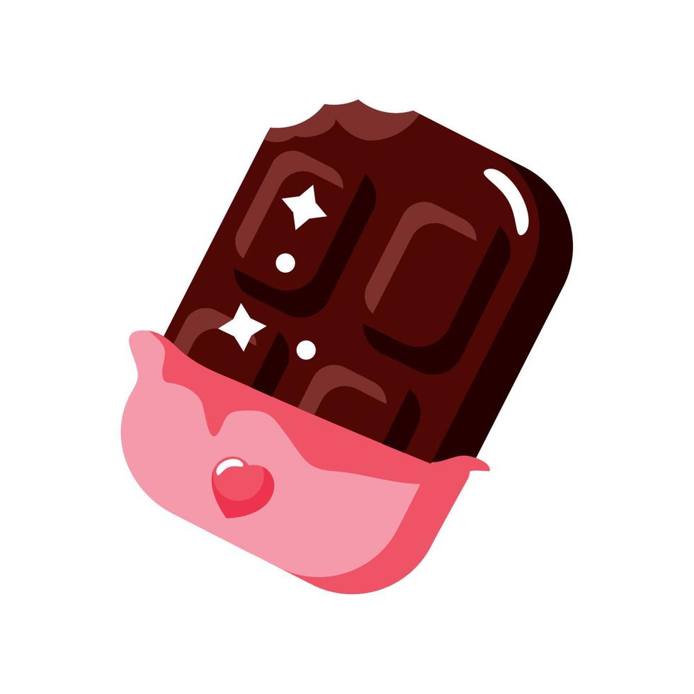 chocolate bar candy vector