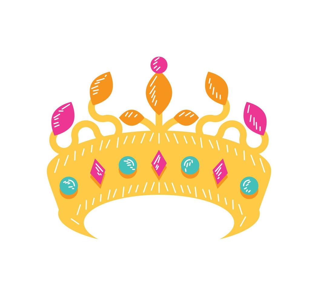 crown luxury icon vector
