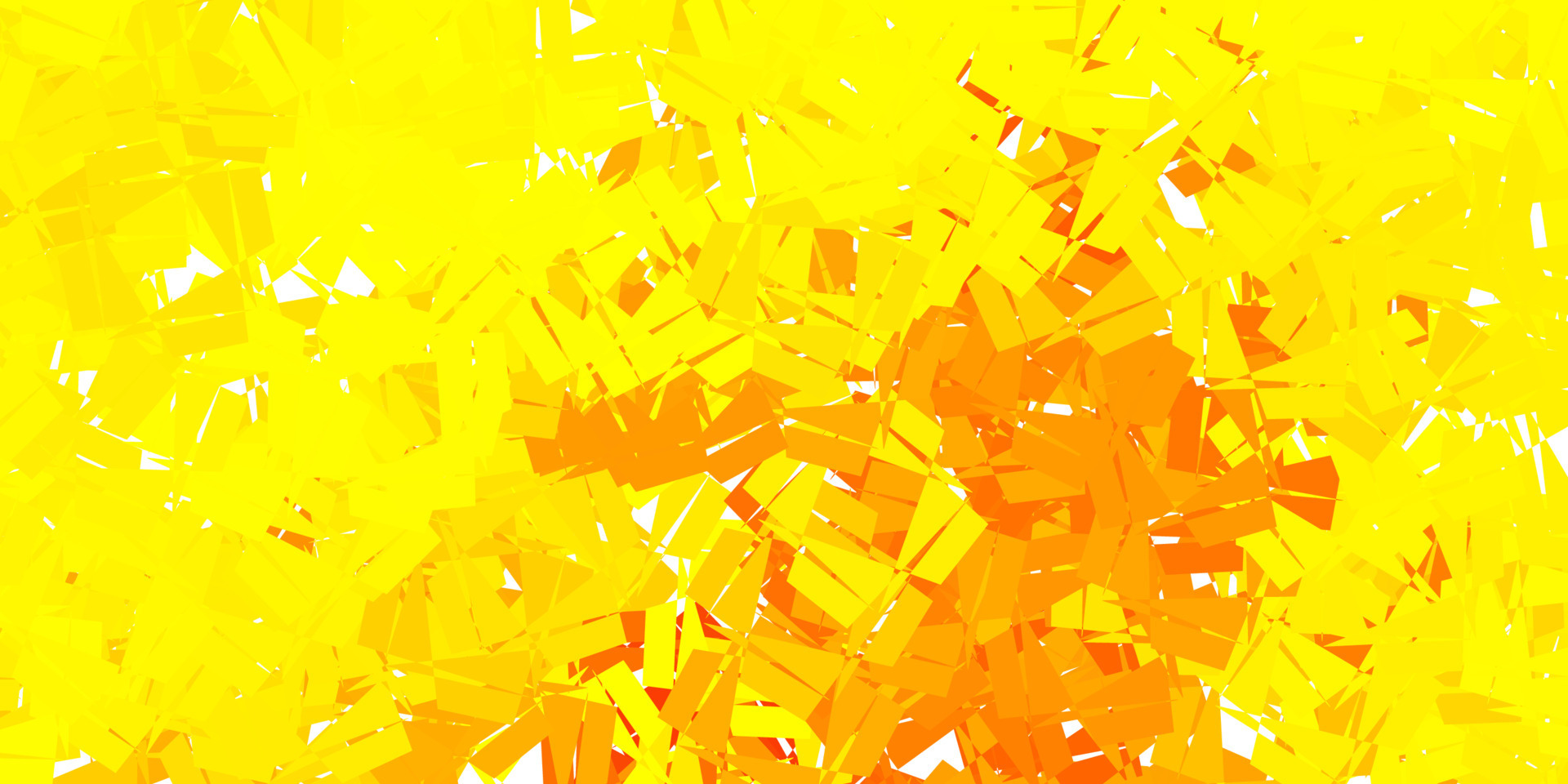 Dark yellow vector triangle mosaic design. 11408493 Vector Art at Vecteezy