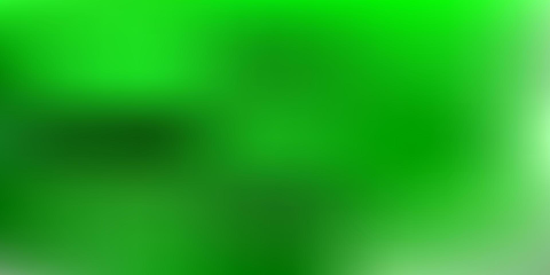 Fondo de desenfoque de vector verde claro.