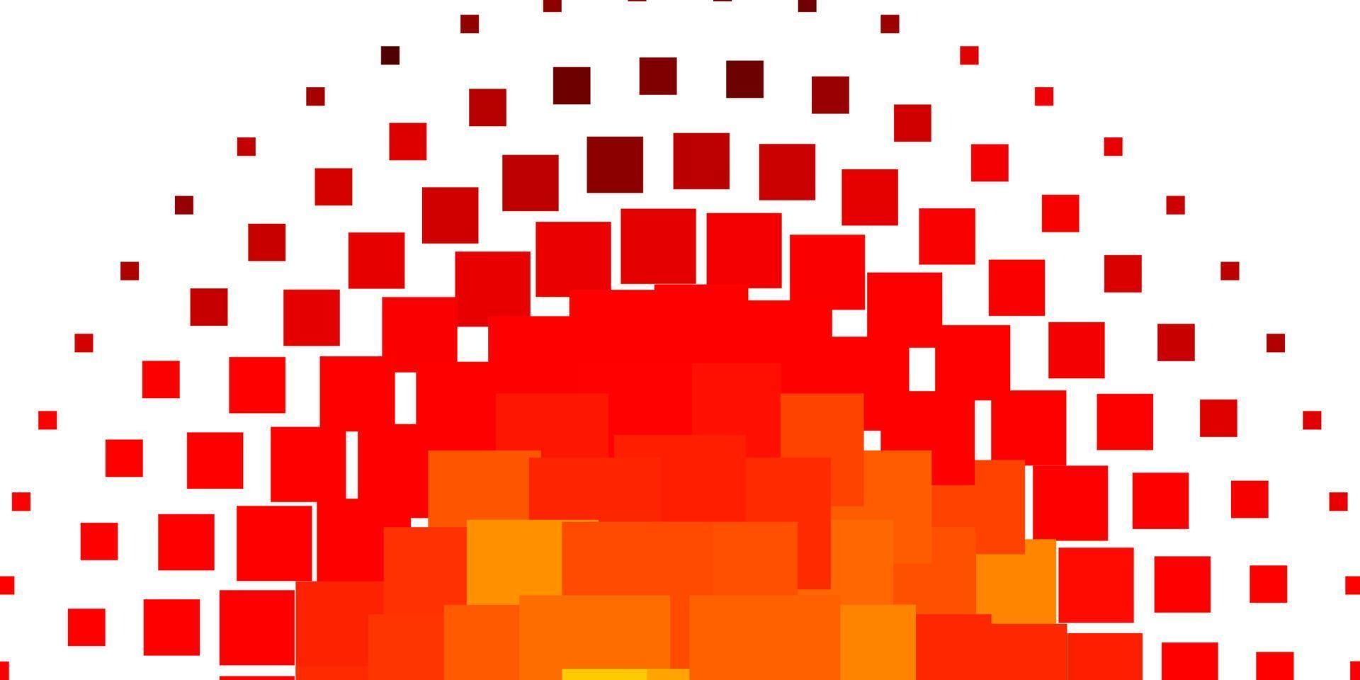 Light Orange vector background in polygonal style.