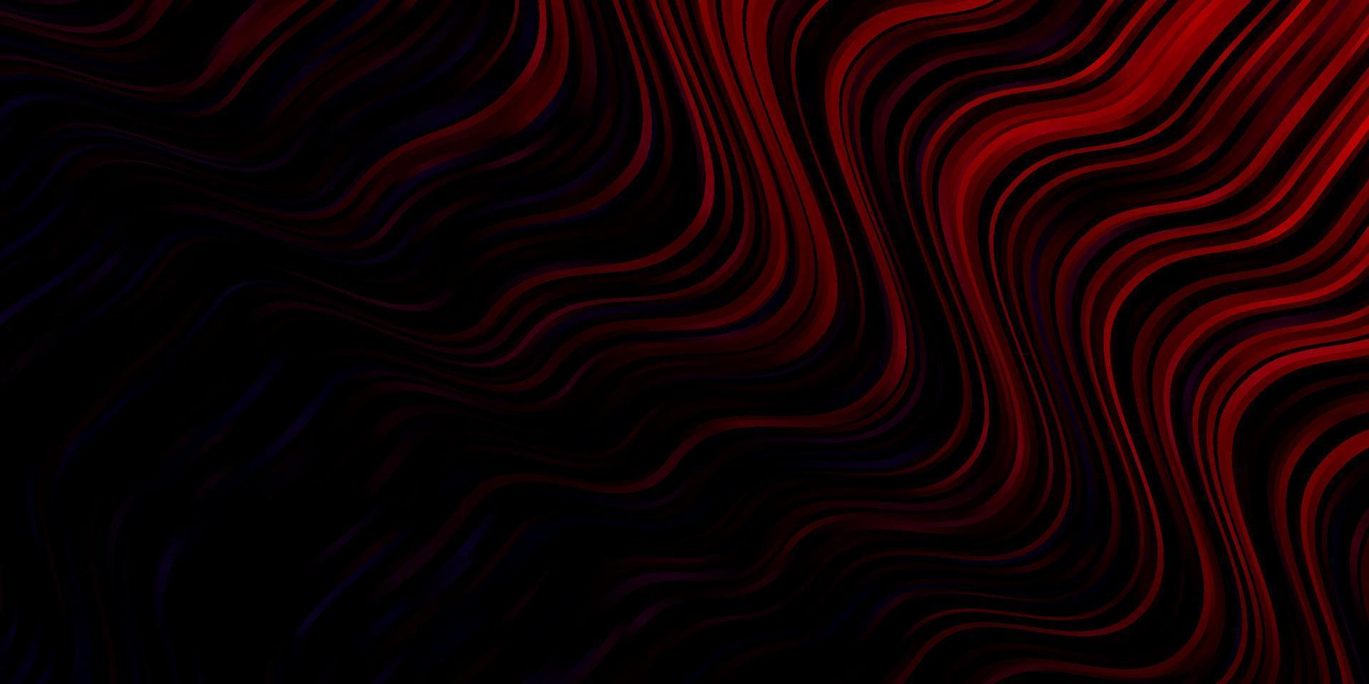 Dark Blue, Red vector texture with wry lines.