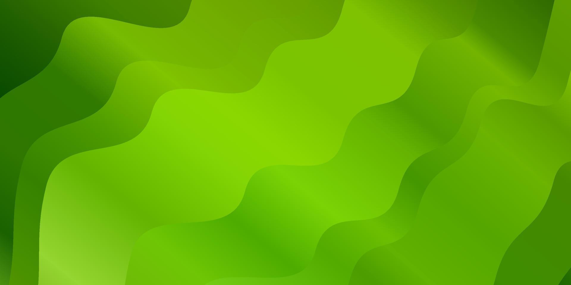 Fondo de vector verde claro, amarillo con líneas.