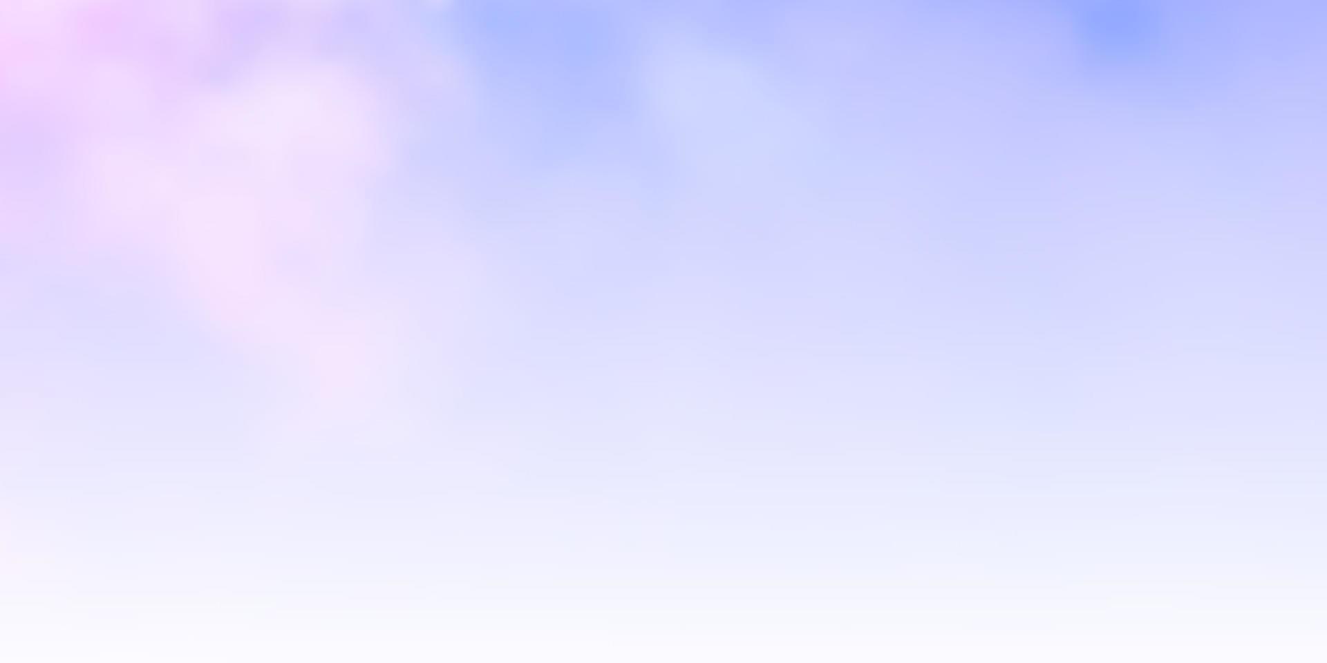 Light Pink, Blue vector pattern with clouds.