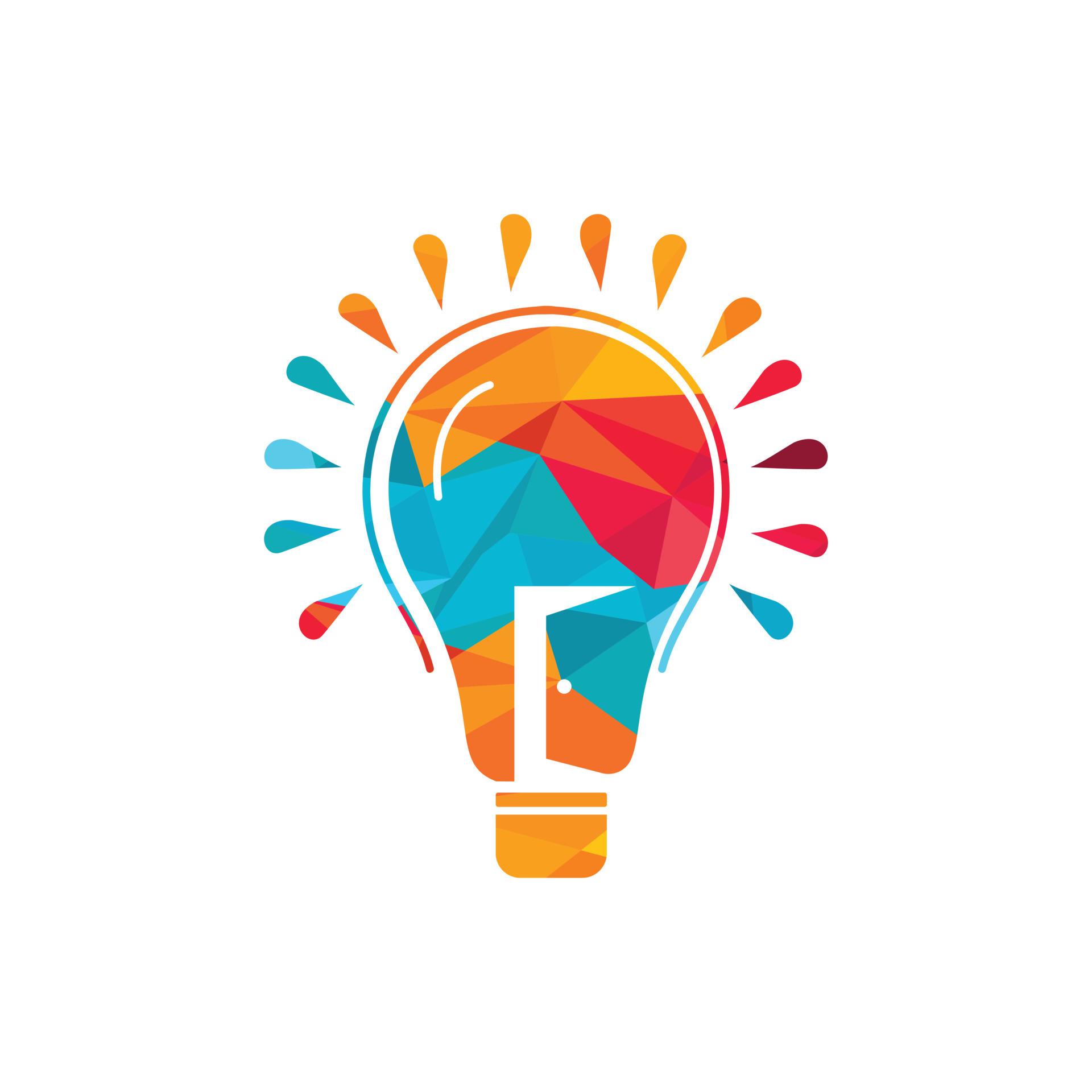 smart room vector logo design. Bulb and room icon logo. 11408705 Vector