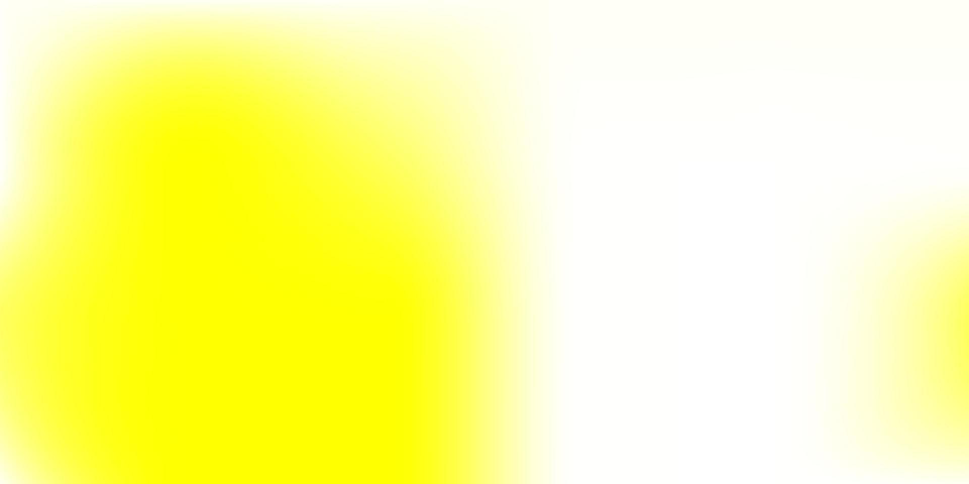 Light Yellow vector abstract blur template.