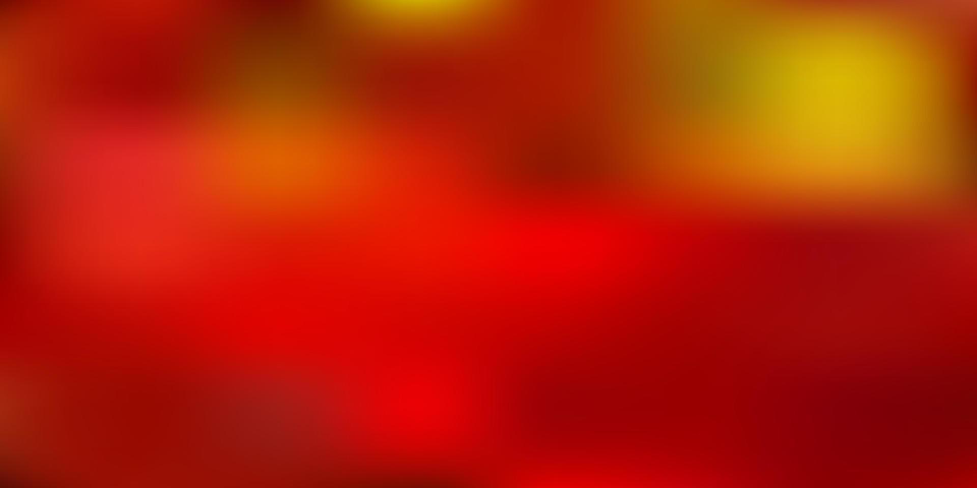 Light orange vector gradient blur template.