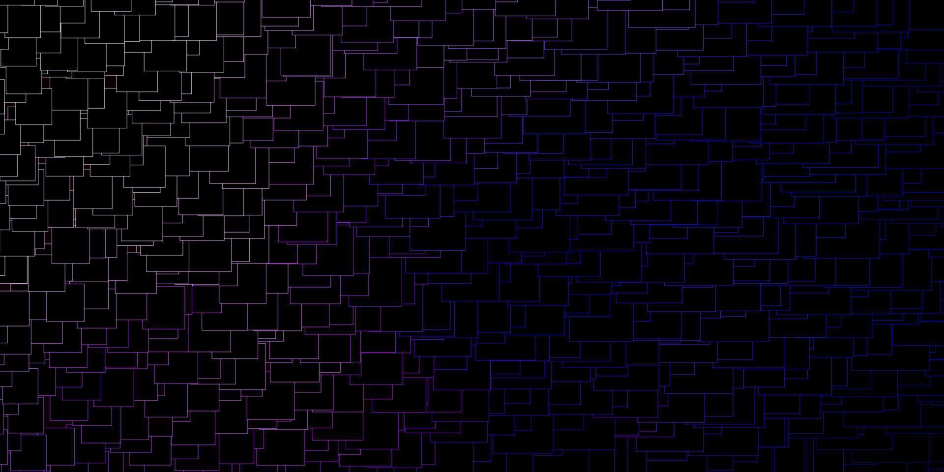 Dark Pink, Blue vector background with rectangles.
