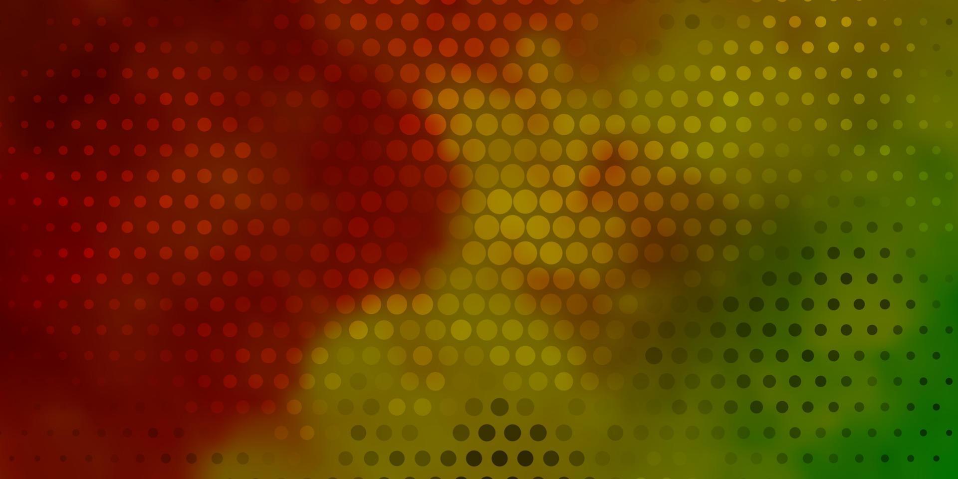 Fondo de vector verde claro, amarillo con manchas.