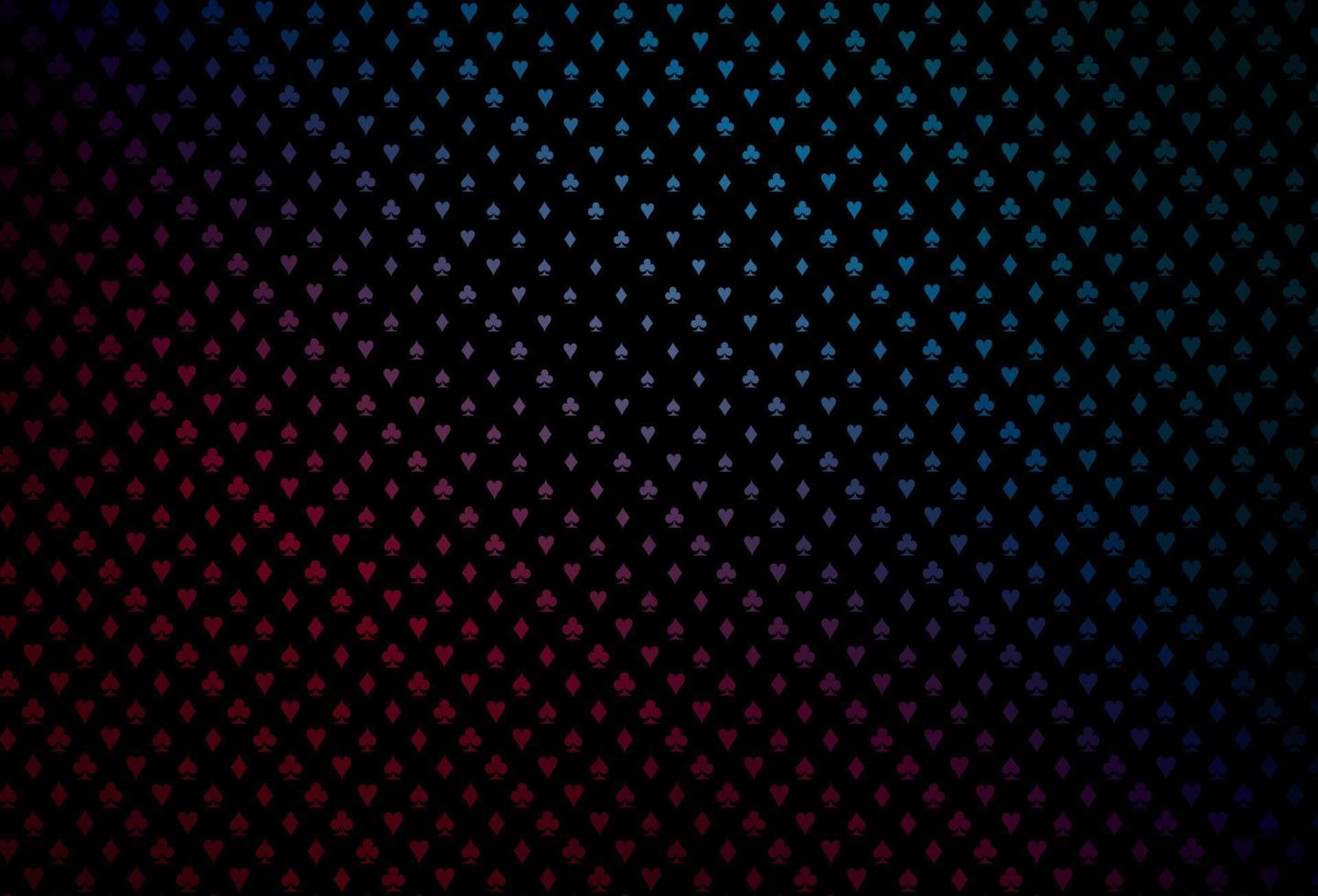 Dark blue, red vector layout with elements of cards.