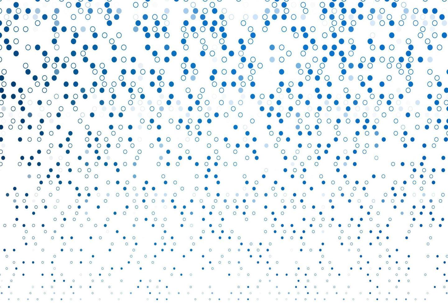 Light BLUE vector cover with spots.