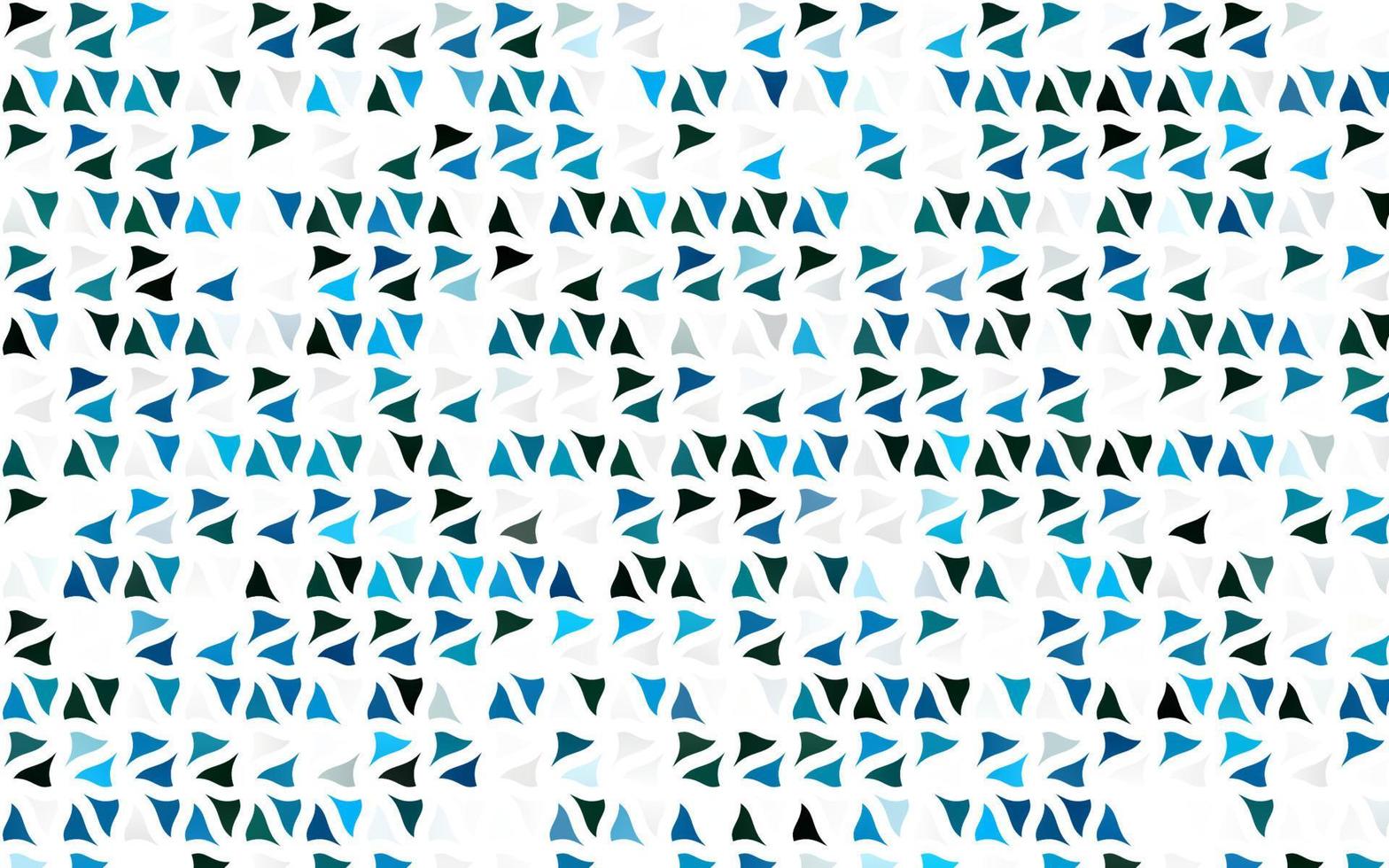 Light BLUE vector cover in polygonal style.