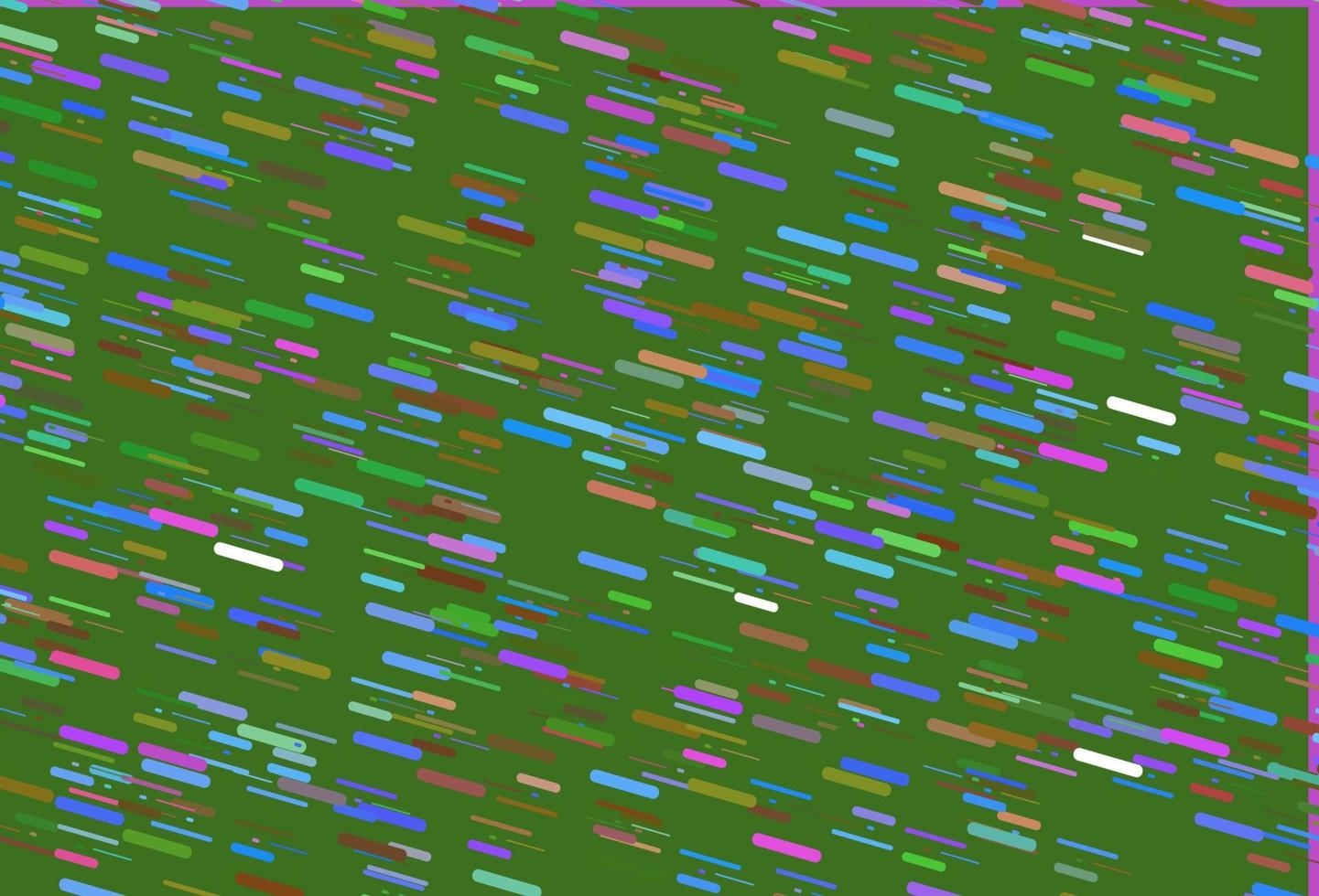 Light Multicolor, Rainbow vector backdrop with long lines.