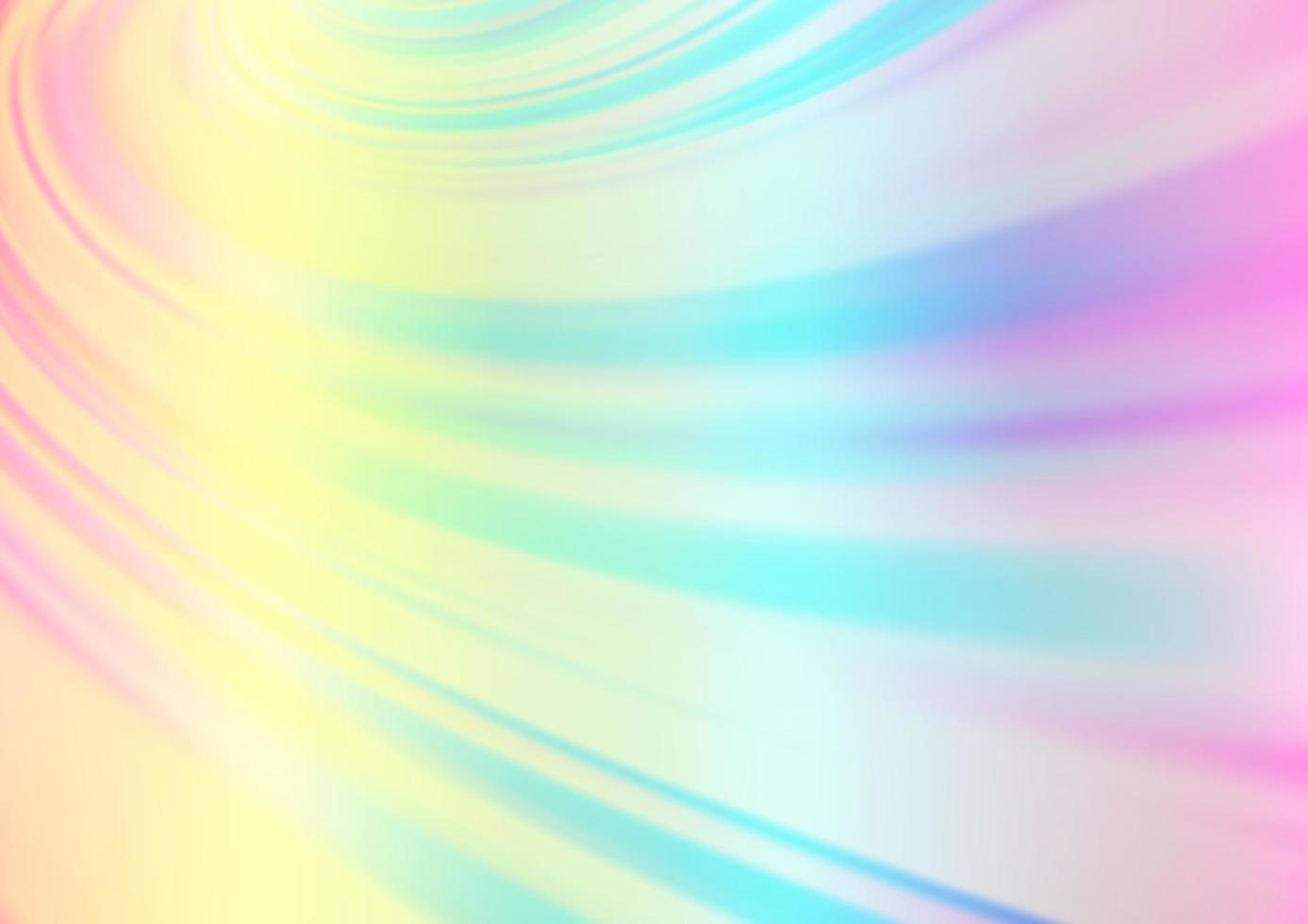 Light Multicolor, Rainbow vector glossy bokeh pattern.