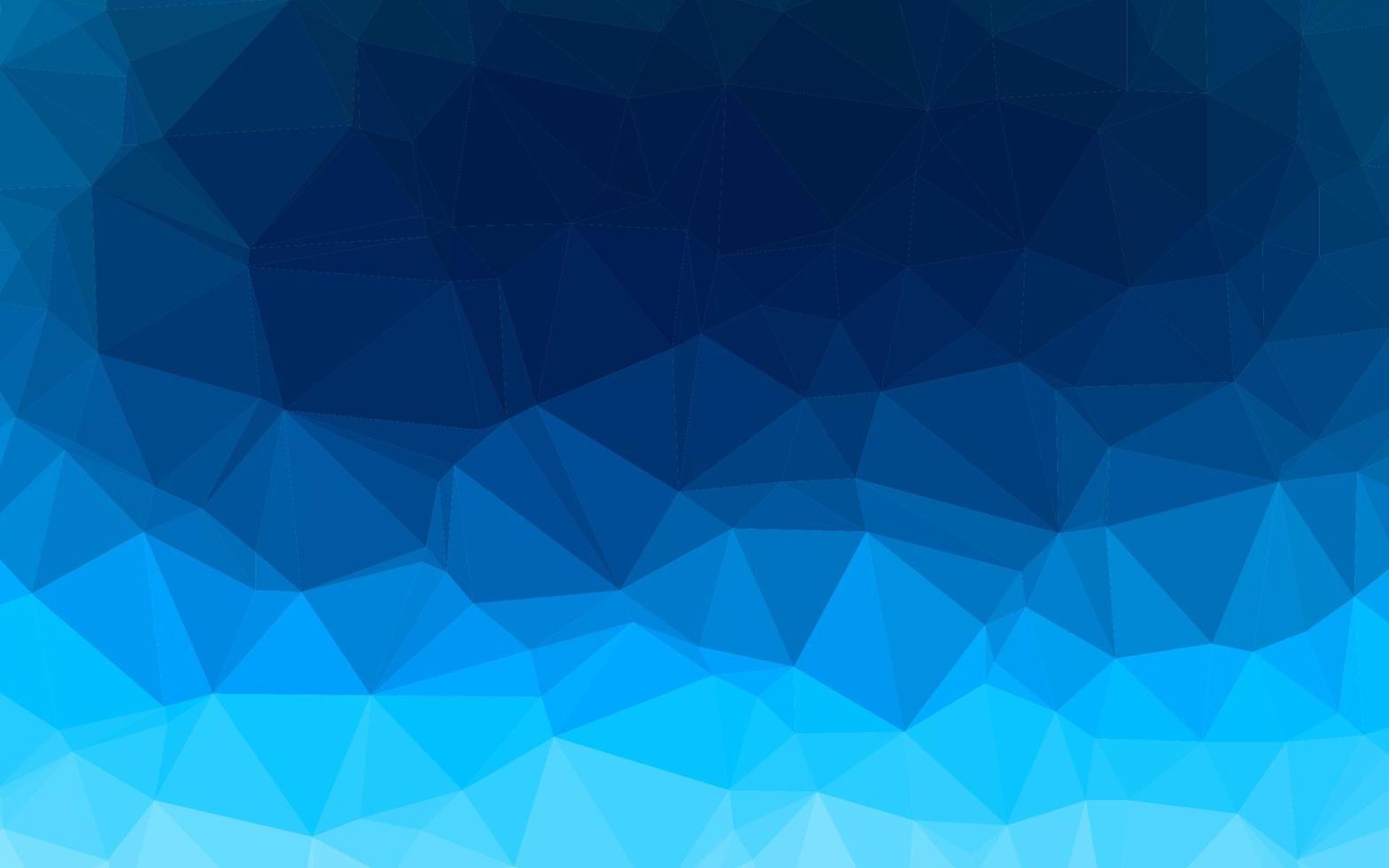 Light BLUE vector polygonal background.