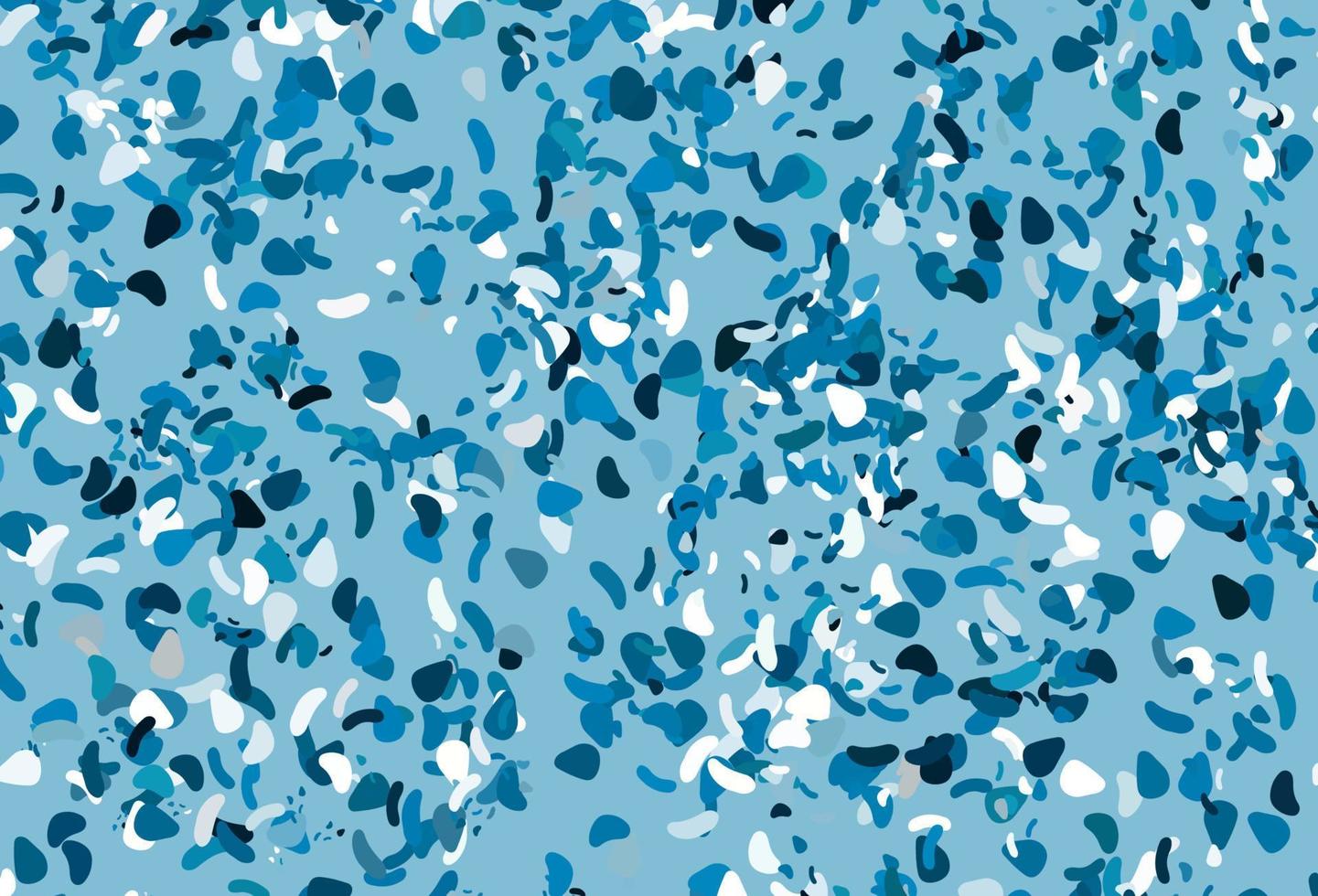 Light blue vector pattern with chaotic shapes.