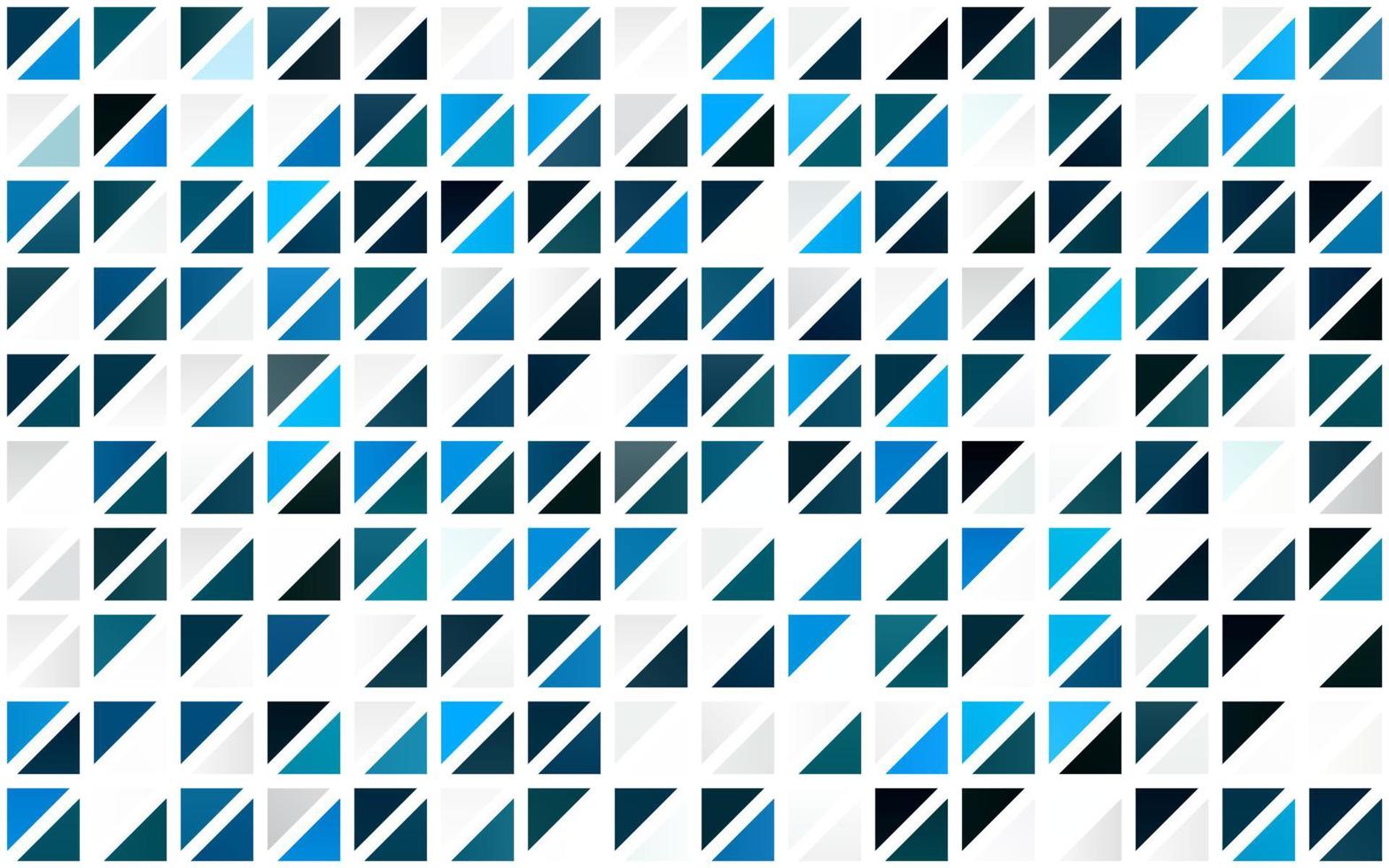 textura transparente de vector azul claro en estilo triangular.