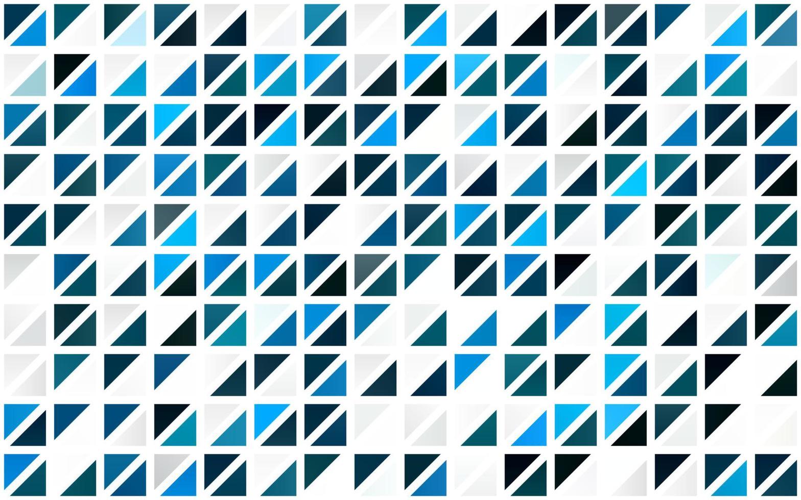 Light BLUE vector seamless texture in triangular style.