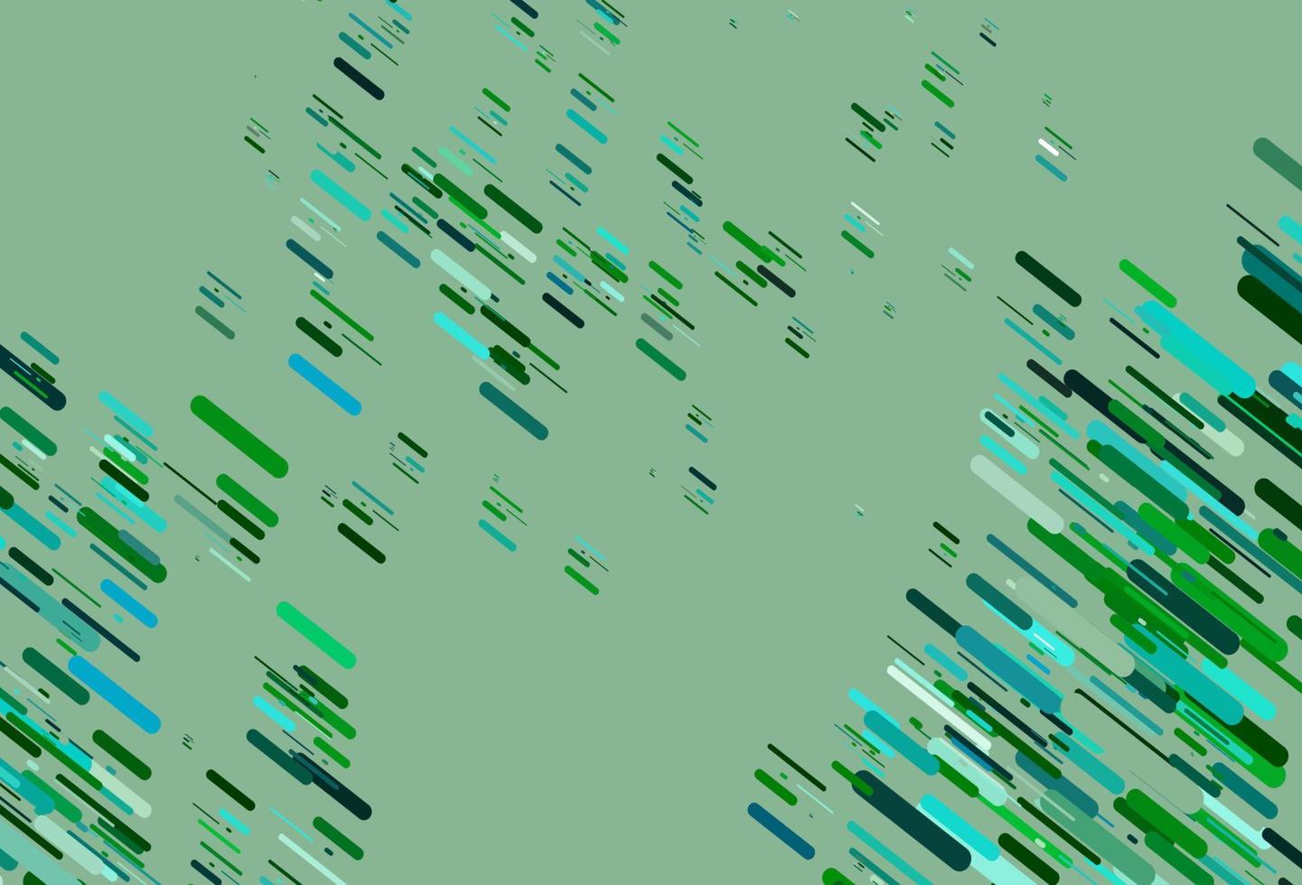 Light Blue, Green vector template with repeated sticks.