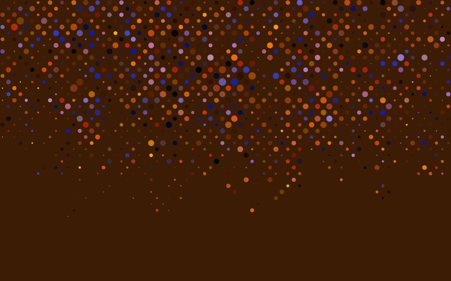 Light Orange vector template with circles.