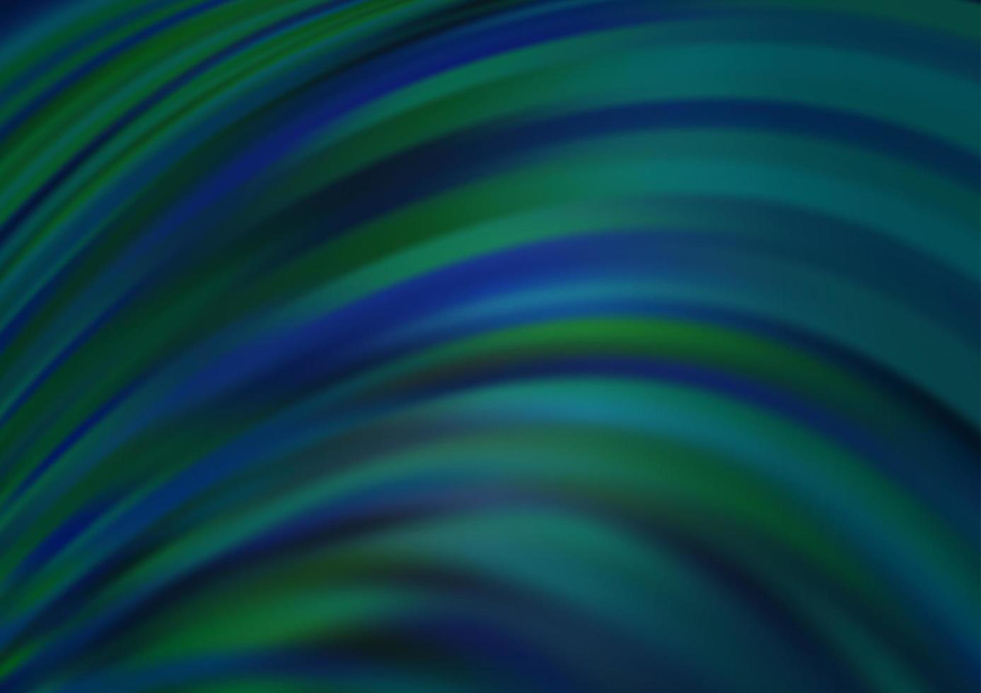 Dark BLUE vector background with liquid shapes.