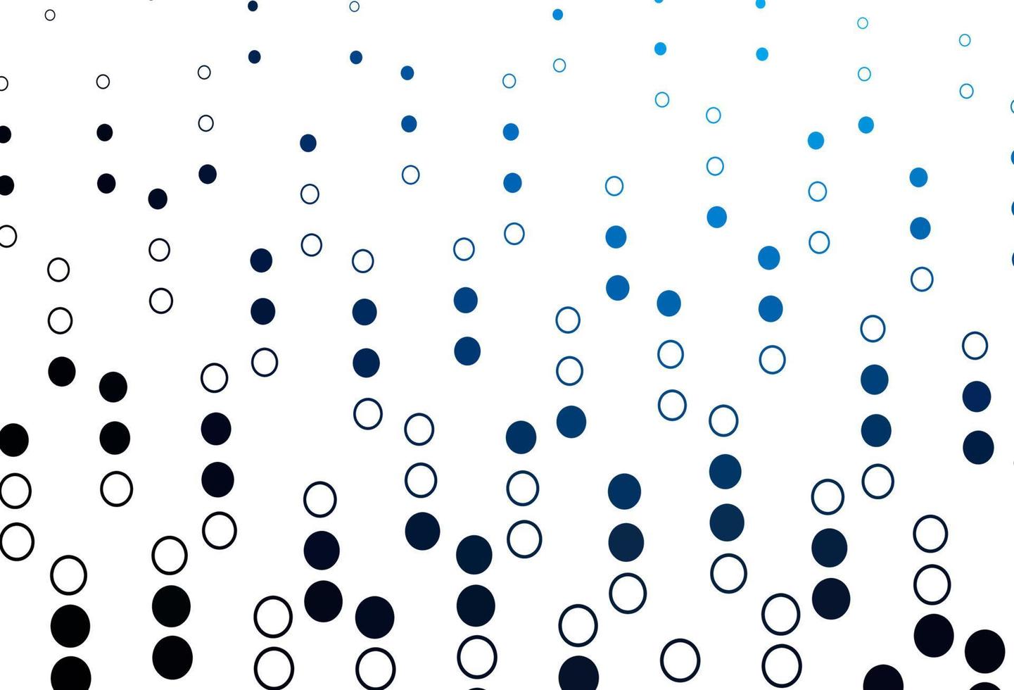 Light BLUE vector template with circles.