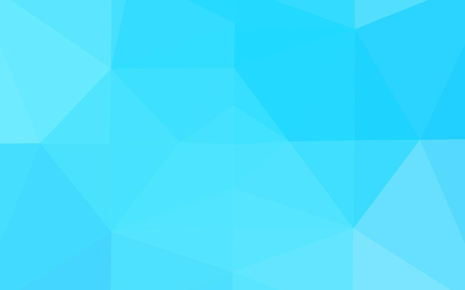 textura de mosaico de triángulo de vector azul claro.