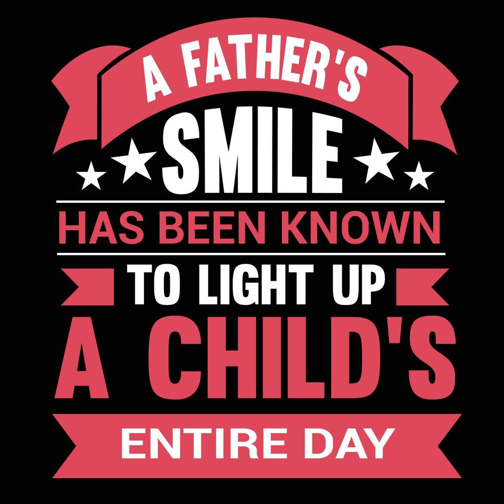 Father's day t-shirt design vector