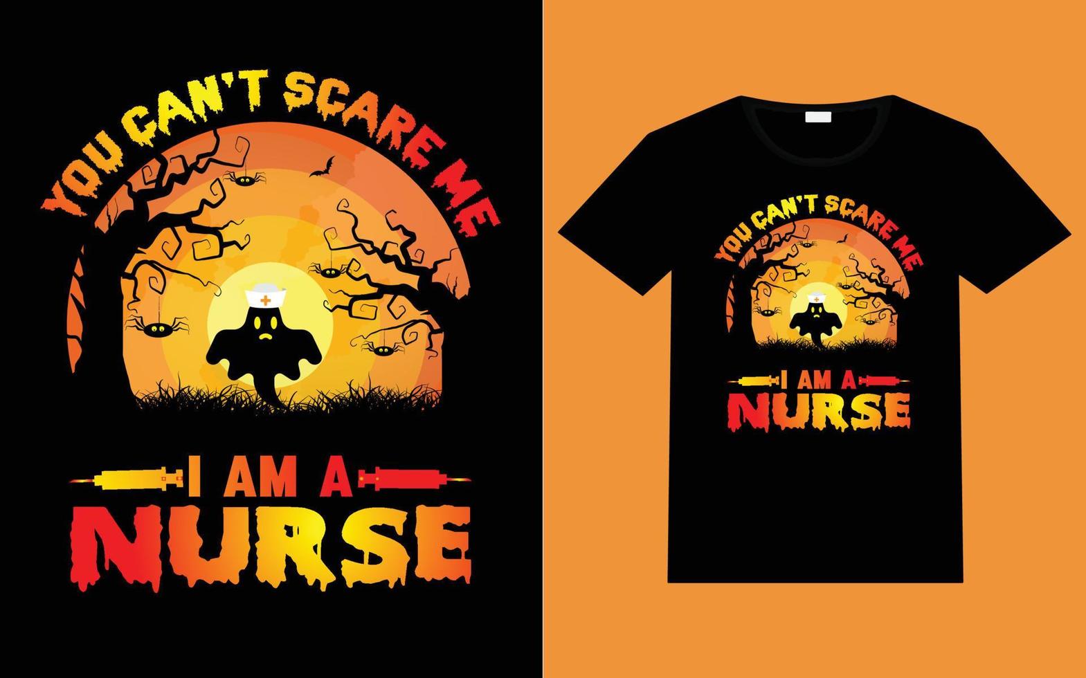 Halloween T-Shirt Design vector