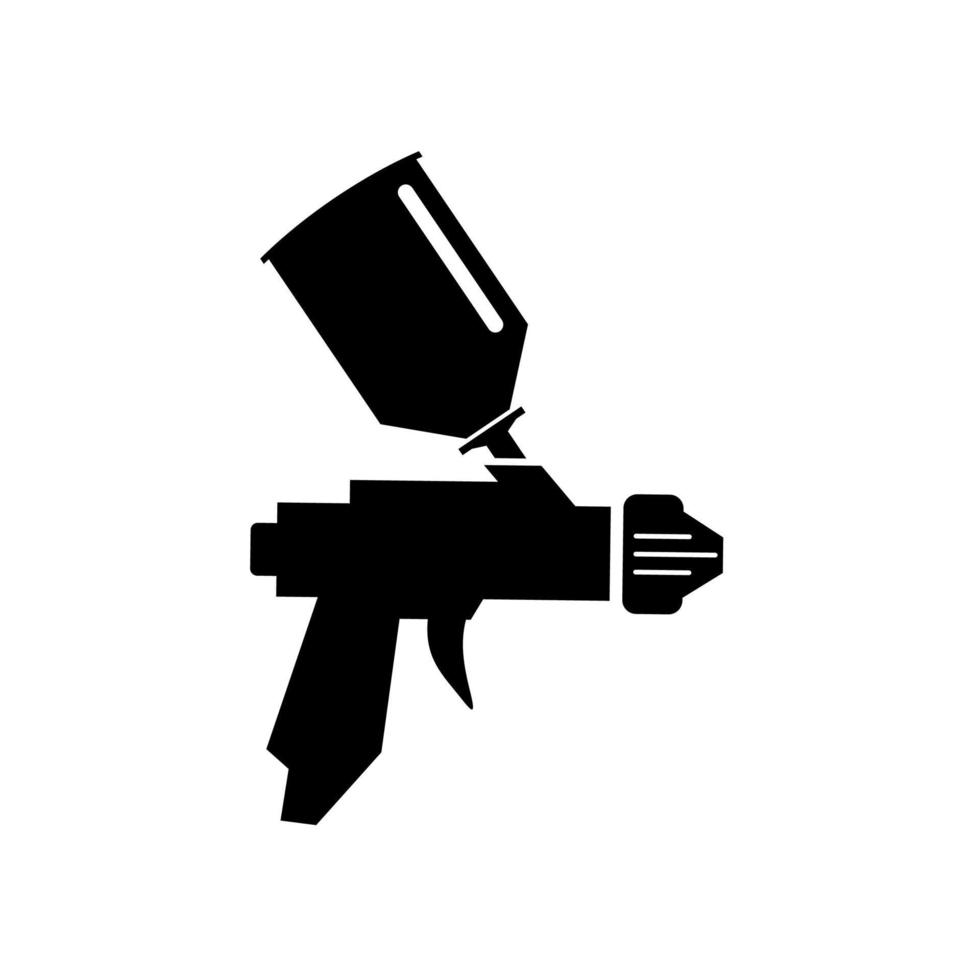 spray gun painting 11410842 Vector Art at Vecteezy