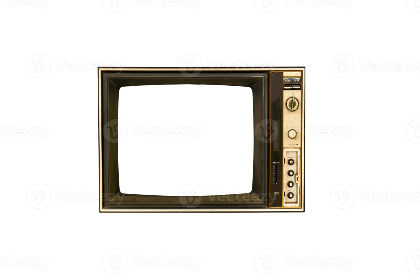 televisor antiguo retro foto