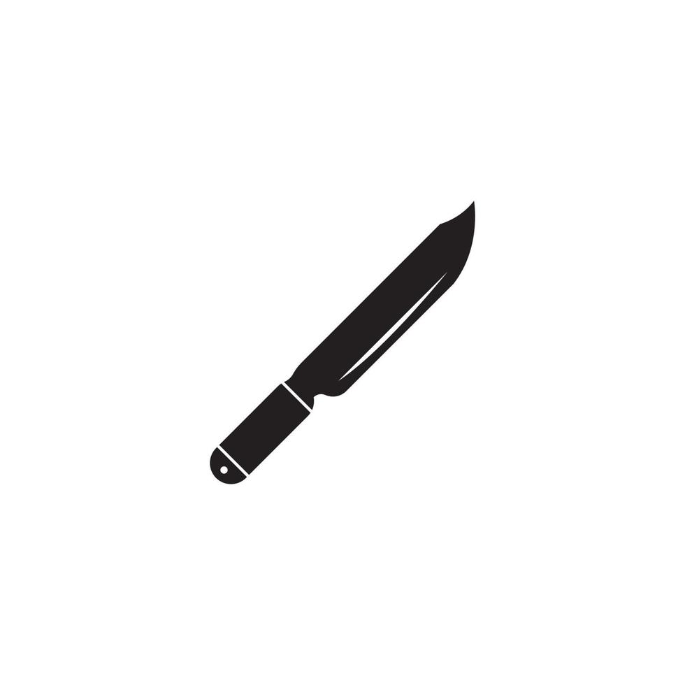 icono de cuchillo de cocina vector