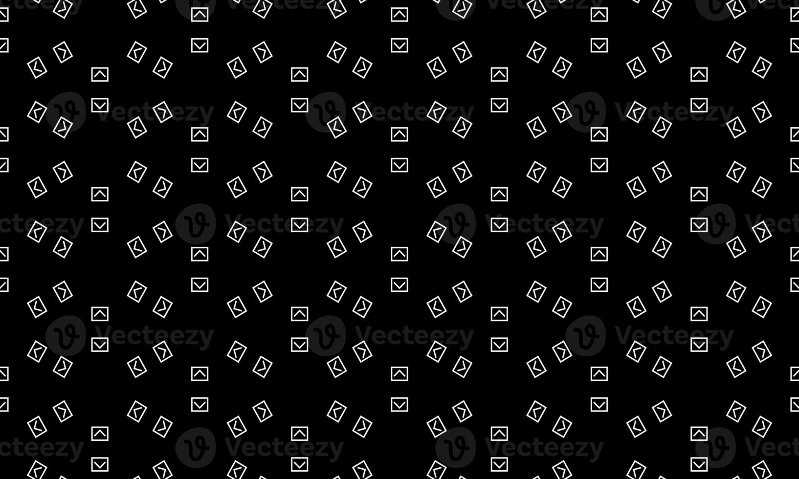 Seamless abstract vector geometric pattern. Light blue alphabet letters on white background. Random layout. Gift wrapping paper. Bed sheets and interior. School and learning theme. photo